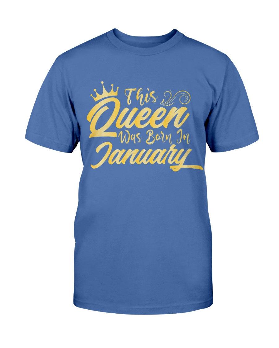 This Queen are born in January - T-Shirt - Froody Fashion