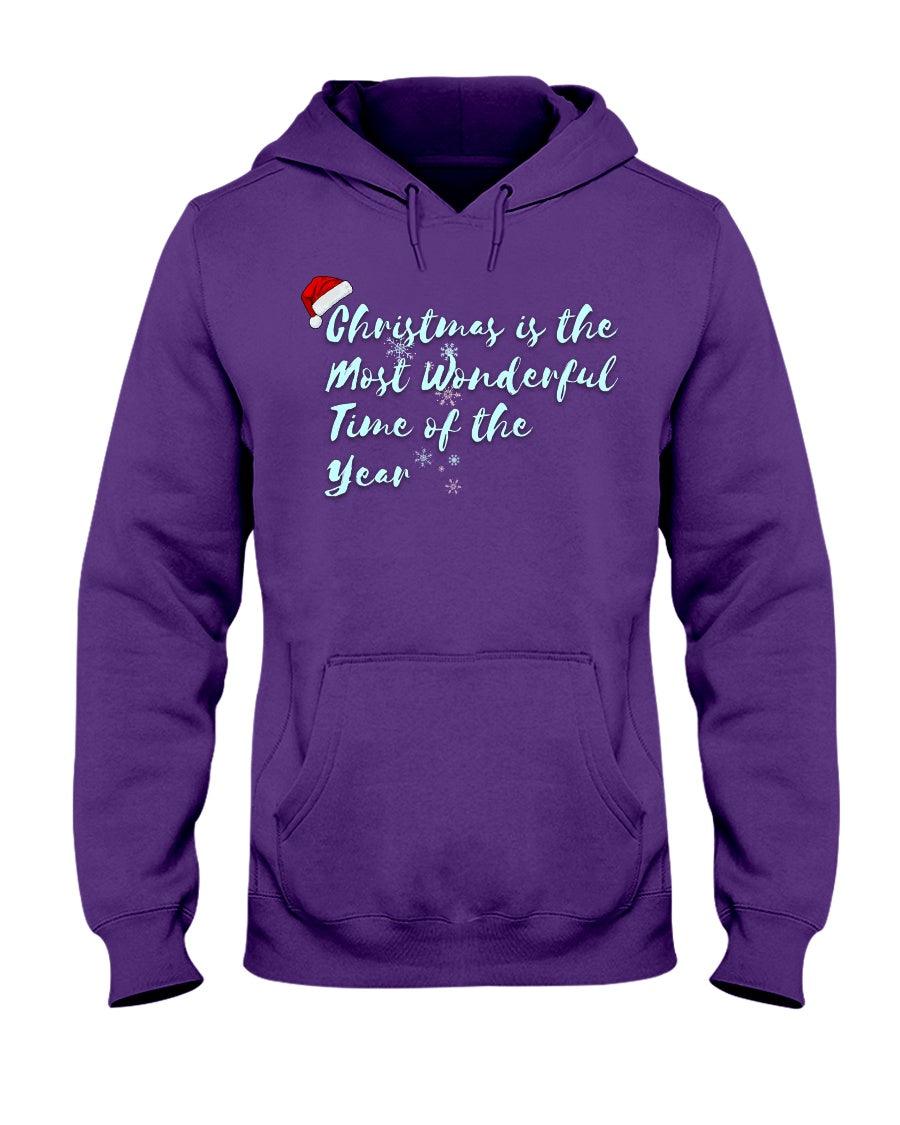 Christmas is the most wonderful time of the year- Hoodie - Froody Fashion