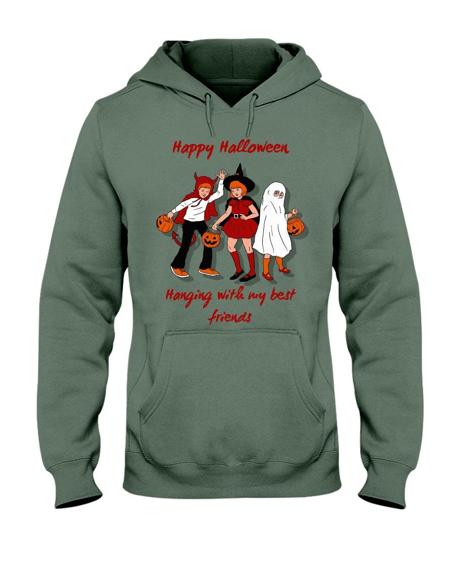 Happy Halloween Hanging with My Best Friends - Hoodie - Froody Fashion