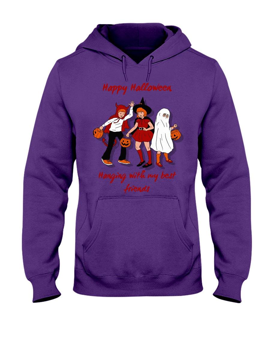 Happy Halloween Hanging with My Best Friends - Hoodie - Froody Fashion