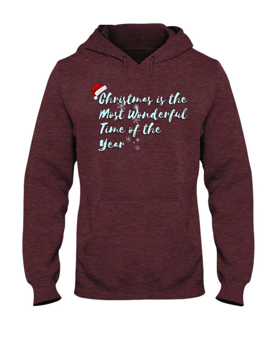 Christmas is the most wonderful time of the year- Hoodie - Froody Fashion