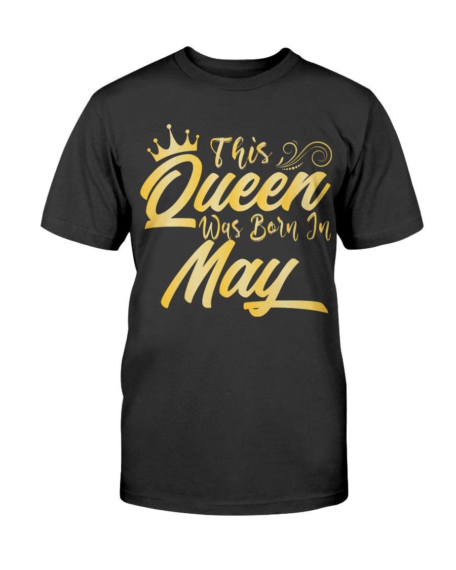 This Queen are born in May - T-Shirt - Froody Fashion