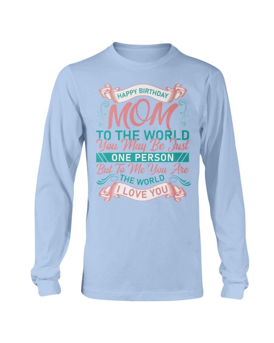 𝓗𝓪𝓹𝓹𝔂 𝓑𝓲𝓻𝓽𝓱𝓭𝓪𝔂 𝓜𝓸𝓶  Long Sleeve T-Shirt - Froody Fashion